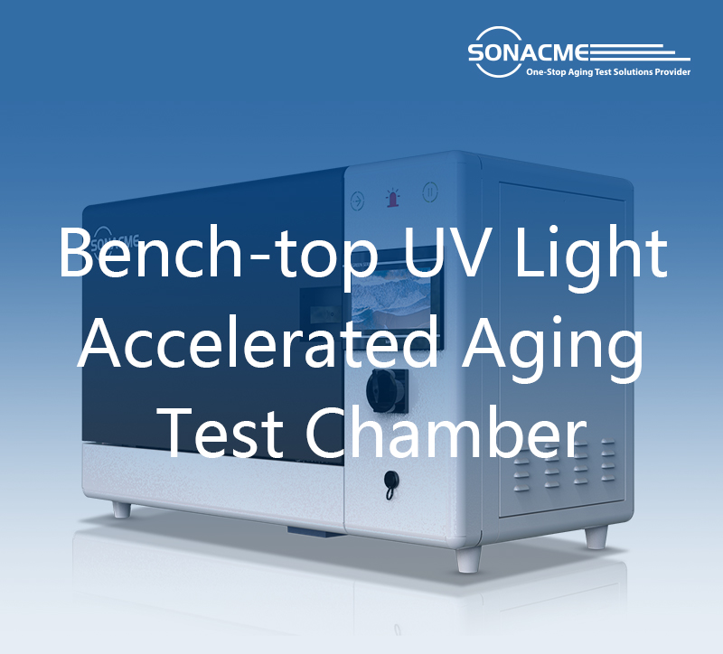 Bench-top UV Light Accelerated Aging Test Chamber: Weather resistance test solution in compliance with ASTM G154 standard