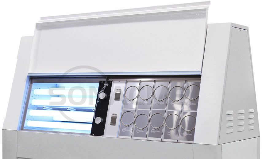 UV lamp weathering test chamber